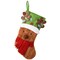 National Tree Company 20" Be Merry Collection Novelty Teddy Bear Stocking